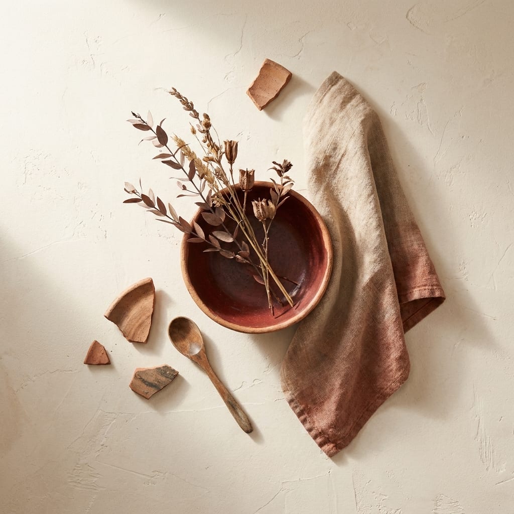 Botanicals and ceramics at the clinic